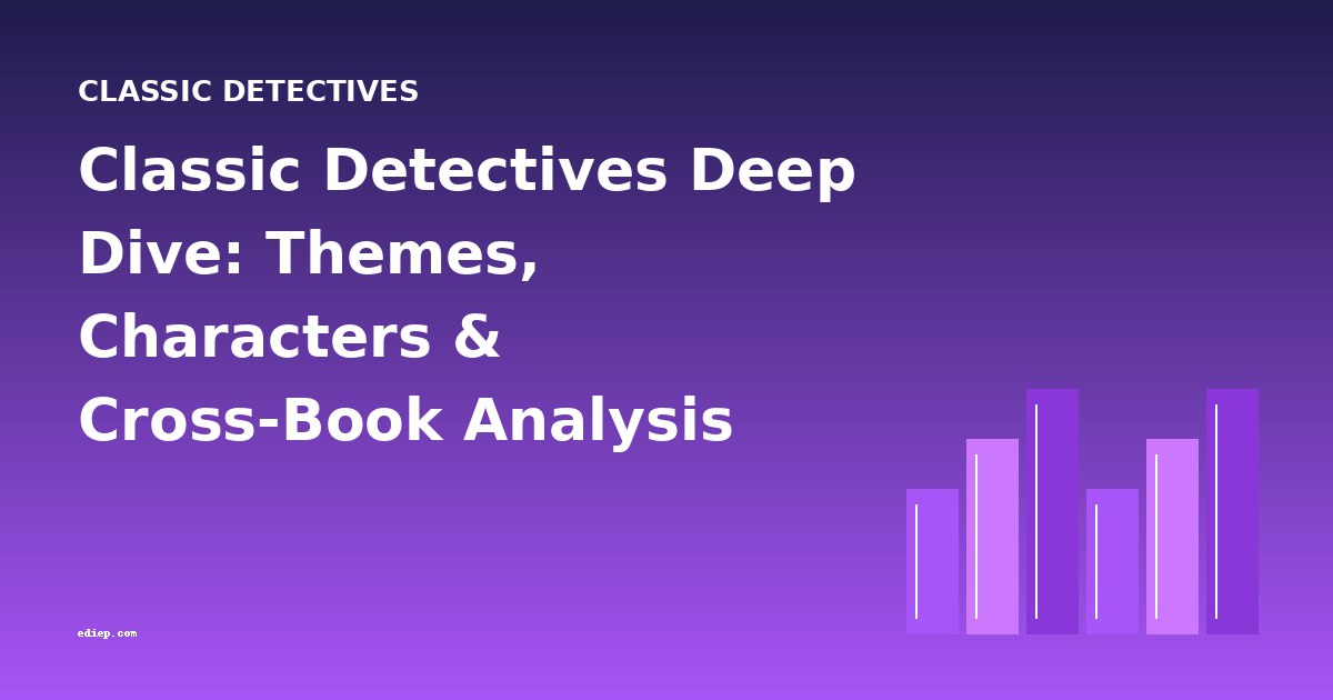 Classic Detectives Deep Dive: Themes, Characters & Cross-Book Analysis